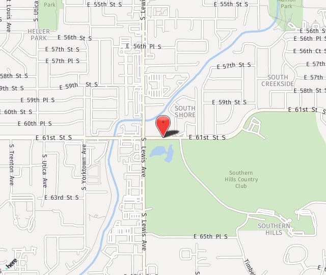 Location Map: 2431 E. 61st Street Tulsa, OK 74136